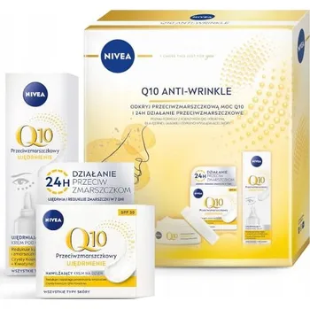 Kosmetická sada Kosmetická sada NIVEA Q10 Anti Wrinkle pro péči o obličej 50 ml + 15 ml