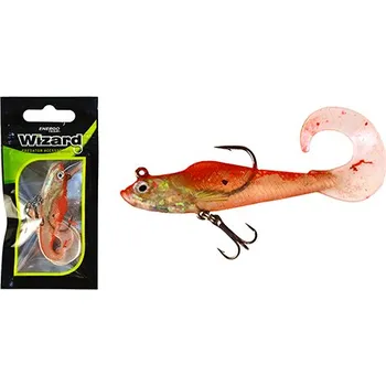 Umělá nástraha Wizard Swimbait - Twister Perch Gumová Nástraha Barva: Red Holo