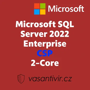 Počítač SQL Server 2022 Enterprise CSP - 2 Core License Pack - 3 Roky SA 7JQ-00261