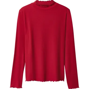 Dámské tričko esmara® Dámské triko s dlouhými rukávy (červená, M(40/42))