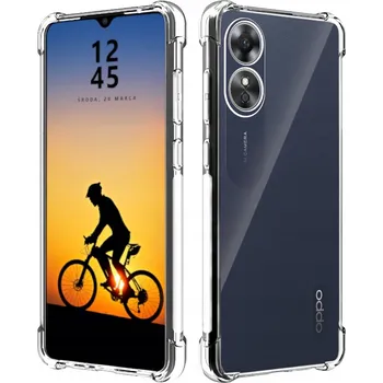 Pouzdro na mobilní telefon Zadní Kryt MBM pro Oppo A17 bezbarvý