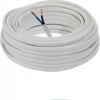 elektrický kabel Kulatý kulatý kabel, ohebný (lanko) OMY Eltrim 2 x 1,0