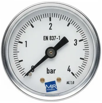 manometr P200 / OEM 111.12.040 AZ 0/4bar, G1/8B zadní přip.