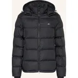 Gant Pánská Prošívaná Bunda, černá, 50