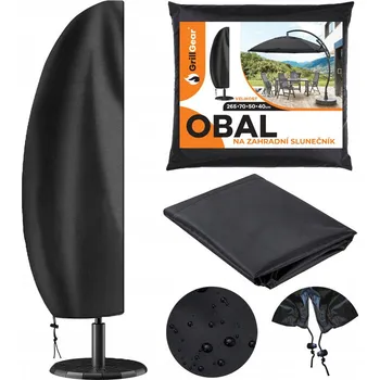 Slunečník Voděodolný potah vysoké kvality GrillGear vhodný pro záhradní slunečník Florenz 350cm