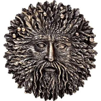 Obraz Zlatá nástěnná dekorace Treeman 20x22 cm