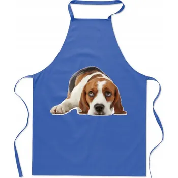 Kuchyňská zástěra Kuchyňská zástěra s potiskem Beagle Pes Dárek