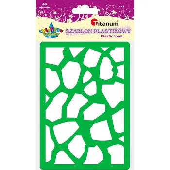 Obraz PLASTOVÁ ŠABLONA A6 KVĚTINY