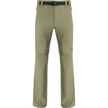 Pánské kalhoty Pánské trekové kalhoty CMP 3T51647 s odepínacími nohavicemi, barva sage, velikost 52