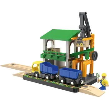 RC vybavení lupilu® Příslušenství k dřevěné železnici (nákladová stanice)