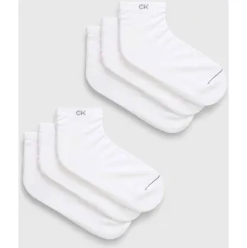 Pánské ponožky Ponožky Calvin Klein 6-pack pánské, bílá barva, 701222232 701222232.NOS 00X, vel. ONE SIZE