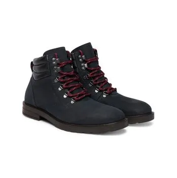 Dámská zimní obuv Kotníková obuv Tommy Hilfiger Cleated Hilfiger Wrm Hook Boot FM0FM05699 Tmavomodrá 41