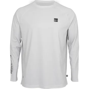 Rybářské oblečení PRESTON INNOVATIONS Preston Tričko Grey Performance Sun Shirt UPF-40 Velikost: XL