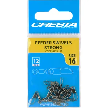 Cresta Feeder Swivels strong Velikost: 16