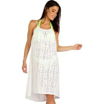 Dámské šaty Dámské šaty plážové na ramínka Litex 6E400 bílá S