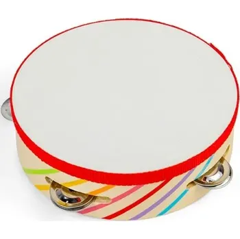 Hudební nástroj pro děti Bigjigs Toys Dřevěná tamburína