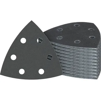 Brusný papír Bosch Brusný papír PRO F355, 93 × 93 mm, G10 × 80/10 × 120/10 × 180/5 × 240/5 × 320/5 × 400/5 × 600, 50 ks Professional (2608623333)