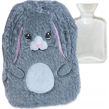 plyšák Gumová termoláhev Oldman vícebarevná 1 l