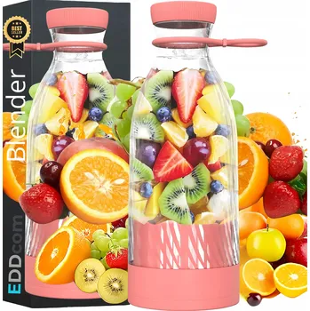 RUČNÍ PŘENOSNÝ BEZDRÁTOVÝ MIXÉR 420ml NA KOKTEJLY