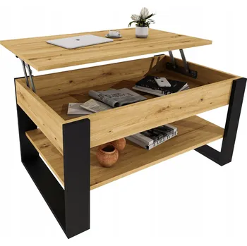 Konferenční stolek Konferenční stolek möbelkap obdélníkový 92 x 54,2 x 45 cm dub artisan