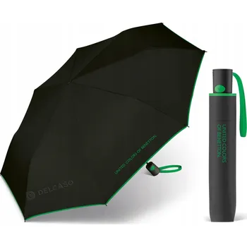 Deštník United Colors of Benetton automatický skládací deštník s pouzdrem, vícebarevný
