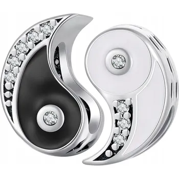Přívěsek Přívěsek Charms Jin Jang Stříbro 925 Charms Přívěsky Trusky