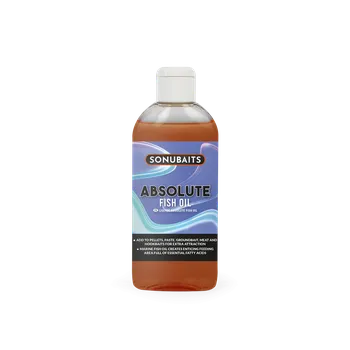 Návnadové aroma Sonubaits Absolute Fish Oil 200 ml