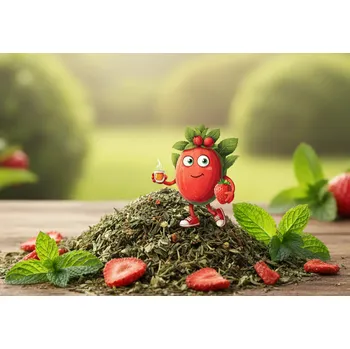 Čaj Oxalis Rooibos Chladivé jahůdky 1 kg