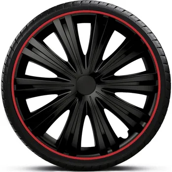 Poklice na kolo Górecki Giga černé/červené 14" 4 ks