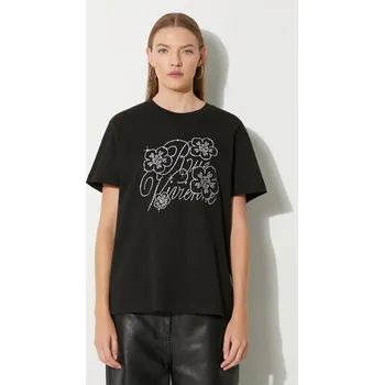 Pánské tričko Bavlněné tričko Kenzo Constellation Emb FE62TS1434SG.99J černá 99X, vel. M