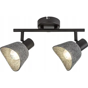 Stropní svítidlo Rabalux Farelia šedé s nastavitelnými stínidly 2xE14