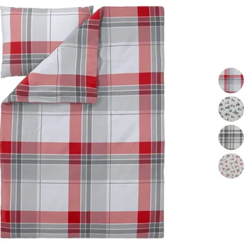 Povlečení LIVARNO® Ložní povlečení z jemného flanelu, 140 x 200 cm, 70 x 90 cm