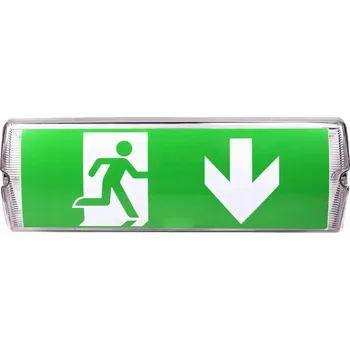 Venkovní osvětlení NOUZOVÉ EVAKUAČNÍ SVÍTIDLO EXIT LED 3H VENKOVNÍ IP65 PRO EVAKUAČNÍ CESTU