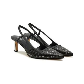 Dámské lodičky Lodičky MICHAEL Michael Kors Alora Mid Sling 40R5ALMP3L Černá 36