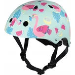 Cyklistická helma HORNIT Plameňák FLS931 Vícebarevná pro děti (velikost M)