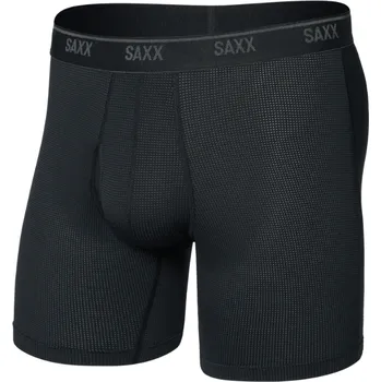 Boxerky Saxx Boxerky Quest Boxer Brief Velikost: XL / Barva: černá
