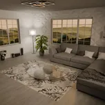 JUTEX Kusový koberec ARTE 13342 U10 modrý BARVA: Modrá, ROZMĚR: 200x290 cm