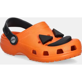 Pánské pantofle Dětské pantofle Crocs CROCS CLASSIC JACK O LANTERN LIGHTS CLOG 211685.CROCS.CLASSIC.JA oranžová 23X, EUR 29/30