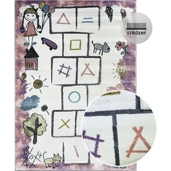 Koberec Kusový koberec Berfin SMART KIDS 22923 Pink Rozměr: 120x180 cm