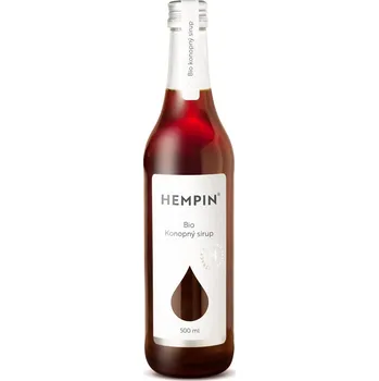 Přírodní produkt HEMPIN Konopný sirup BIO