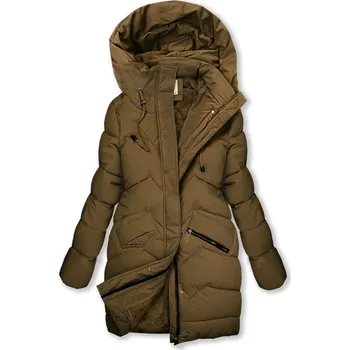 Dívčí bunda Dívčí extra teplá zimní bunda kávově hnědá