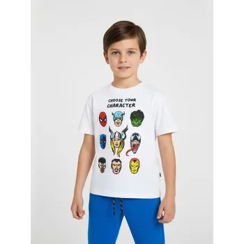Chlapecké tričko Sinsay - Tričko Marvel - bílá - 076FC-00X - 076FC-00X-122