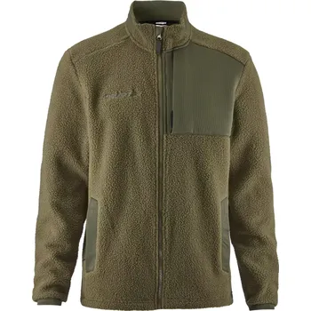 Pánská mikina Pánská fleecová mikina Craft ADV Explore Pile zelená L