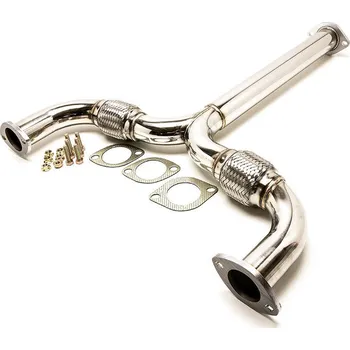 Výfuk pro motocykl RACES stainless steel Y-Pipe for Nissan 350Z