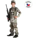 MaDe 68945 - Kostým na karneval - Voják, 120-130 cm (68945)