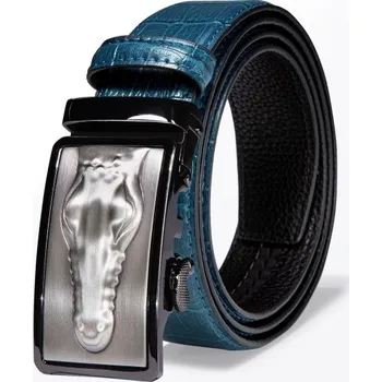 Opasek Pánský kožený pásek L434 125 cm 7