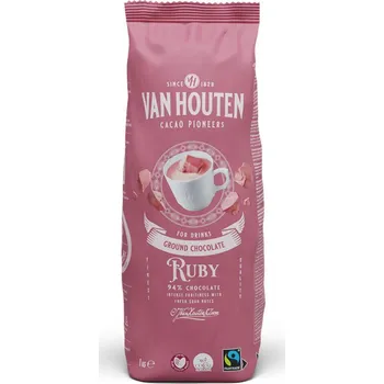 Van Houten horká čokoláda Ruby 1 kg