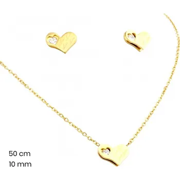 Náušnice Řetízek+přívěsek+náušnice 23911400