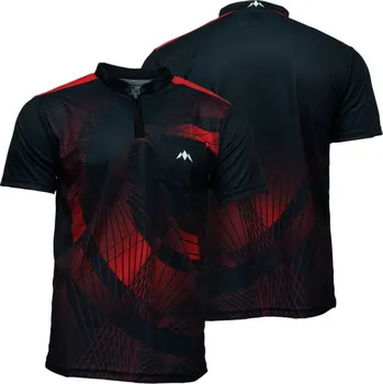 Pánská košile Mission Košile Orb - Black & Red - XXL