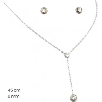 Náušnice Řetízek+přívěsek+náušnice 23784800